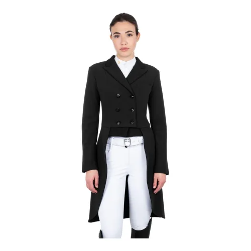 Equestro Dressurfrack Damen - Schwarz -  Farbe: Schwarz, Grösse: M