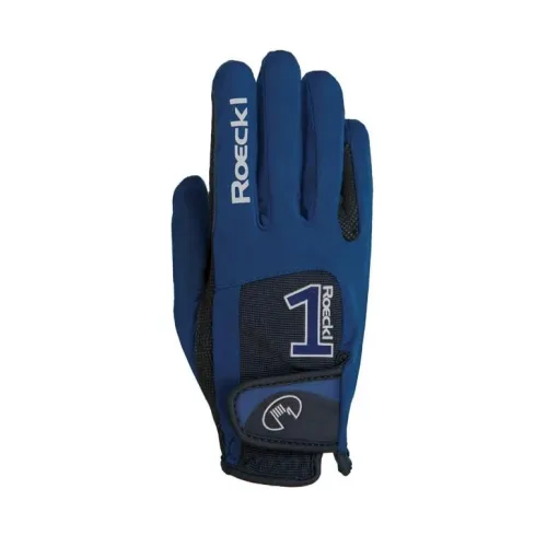 Roeckl Reithandschuhe Mansfield Unisex - marine Grösse Handschuhe: 8, Farbe: Marine