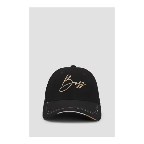 BOSS Equestrian Cap Logo Stickerei - Black -  Grösse: 57