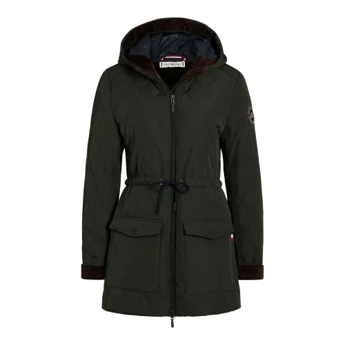 Tommy Hilfiger Equestrian Steppjacke Forest Damen - Pine -  Grösse: XL