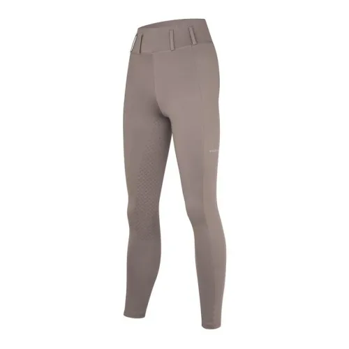 Kingsland Reitleggins KLLea F-Tec 5 Vollgrip Damen - Brown Iron -  Grösse: XS