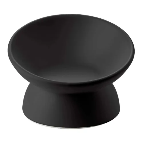 Stylecats by Hunter Keramik-Katzennapf Langa - Schwarz -  Grösse: 90 ml, Farbe: Schwarz