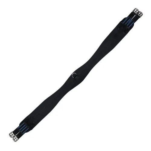 Stübben Neopren-Langgurt Coolmax - schwarz Sattelgurtlänge: 115 cm