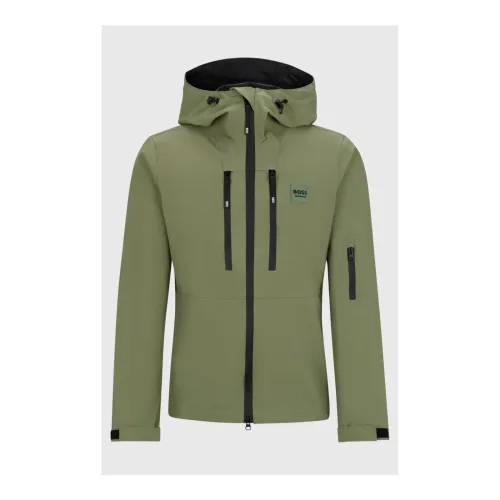 BOSS Equestrian Regenjacke Neil Herren - Olivine -  Grösse Bekleidung Herren: XXL