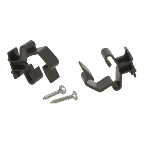 AKO T-Pfosten Universalclip Set - Schwarz -