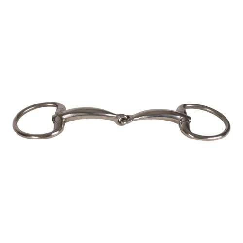Velari Einfach Gebrochene Olivenkopftrense Edelstahl 14mm Gebisslängegrösse: 11.5 cm