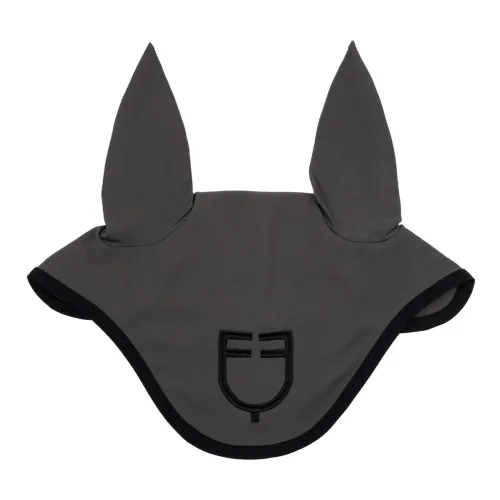 Equestro Ohrengarn Black Line Logo - Asphalt -  Grösse: Full, Farbe: Asphalt
