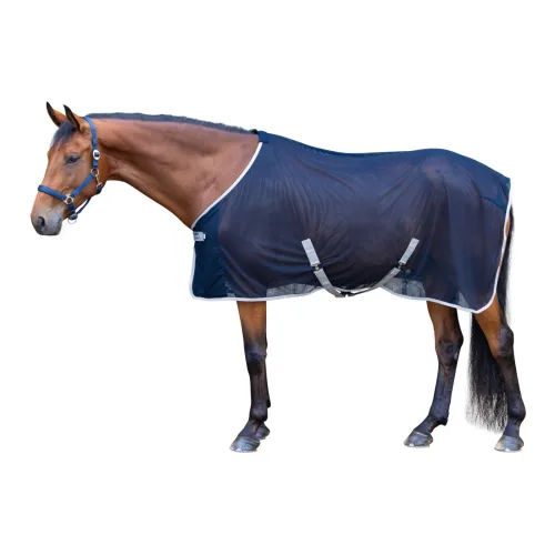 Fliegendecke RugBe - navy Grösse Pferdedecken: 145 cm