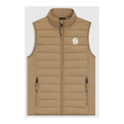 BOSS Equestrian Pufferweste Livian leichte Damen - Camel -  Farbe: Camel, Grösse: M