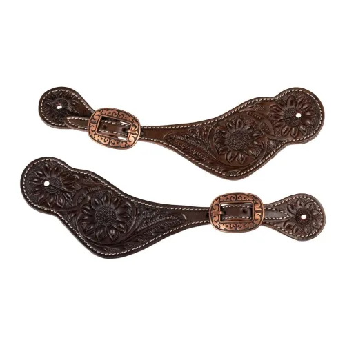 Pool's Sporenriemen geprägt - Brown -  Farbe: Brown, Grösse: One Size