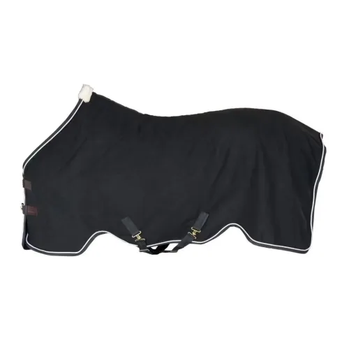 Kentucky Abschwitzdecke vegan wool - Schwarz -  Farbe: Schwarz, Grösse: 130 cm