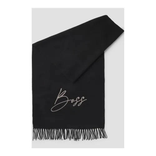 BOSS Equestrian Schal Logo - Black -
