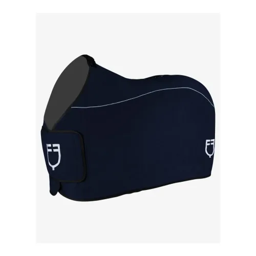 Equestro Fleecedecke mit Flap Front - Navy -  Farbe: Navy, Grösse: 145 cm