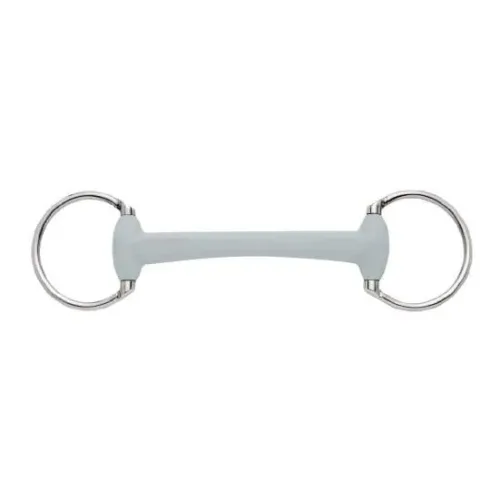 Beris Gebisse Olivenkopfgebiss medium - Weiss -  Gebisslängegrösse: 12.0 cm
