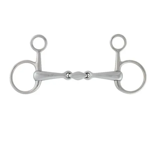 Stübben Easy Control Bauchertrense 14mm - Silber -  Gebisslängegrösse: 12.5 cm