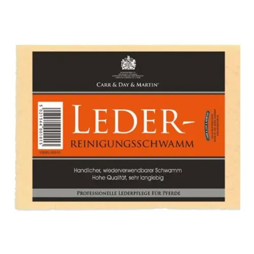 Carr & Day & Martin Lederpflege-Schwamm - Beige -