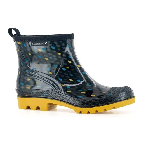 AJS Blackfox Brenna Stiefelette - Schwarz-Gelb -  Schuhgrösse: 37
