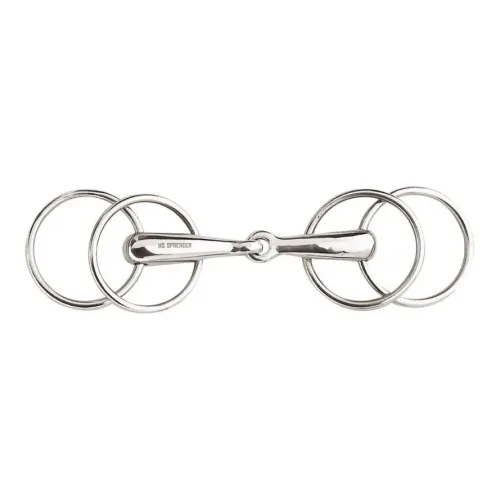 Sprenger Wassertrense mit 4 Ringen 20mm Gebisslängegrösse: 12.5 cm