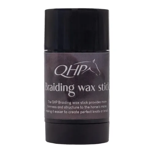 QHP Einflecht Wachs-Stick - Schwarz -