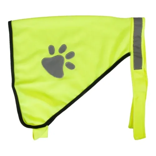 TRIXIE Night Walk Sicherheitsweste für Hunde - gelb Grösse: S