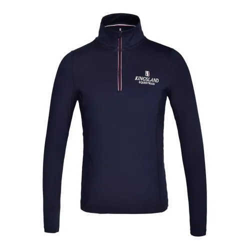 Kingsland Funktionsshirt Classic langarm Junior - navy Grösse Kinder: 122/128