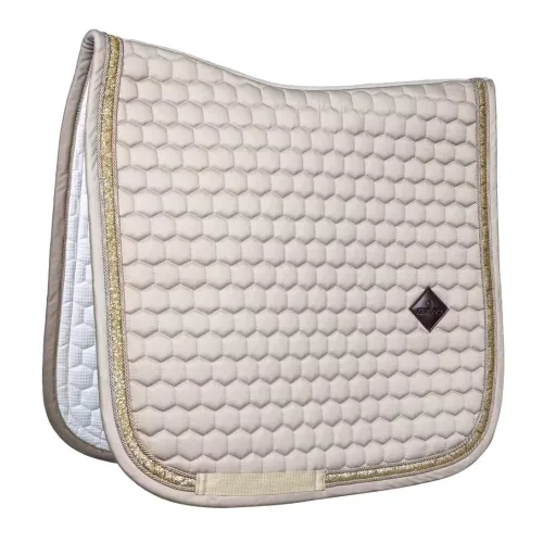 Kentucky Schabracke glitzer band Dressur - Beige -  Grösse: One Size, Farbe: Beige
