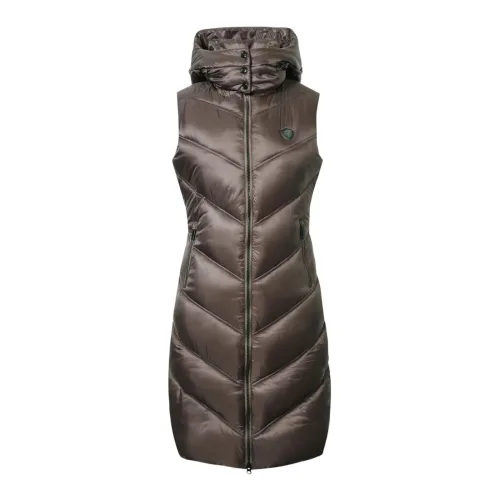 Covalliero Langweste Damen H/W 2024 - Coffee -  Grösse Bekleidung Damen: XXL