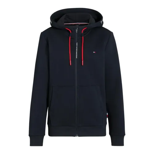 Tommy Hilfiger Equestrian Sweatshirtjacke Union unisex - Desert Sky -  Grösse: S