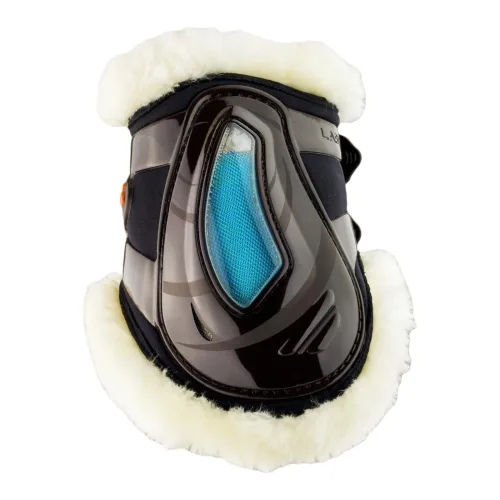 eQuick Streichkappen eAIRSHOCK ELASTIC FLUFFY - Braun -  Farbe: Braun, Grösse: L