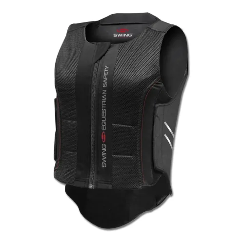 Swing Rückenprotektor P07 flexible Kinder - Schwarz -  Grösse Bekleidung Kinder: XL