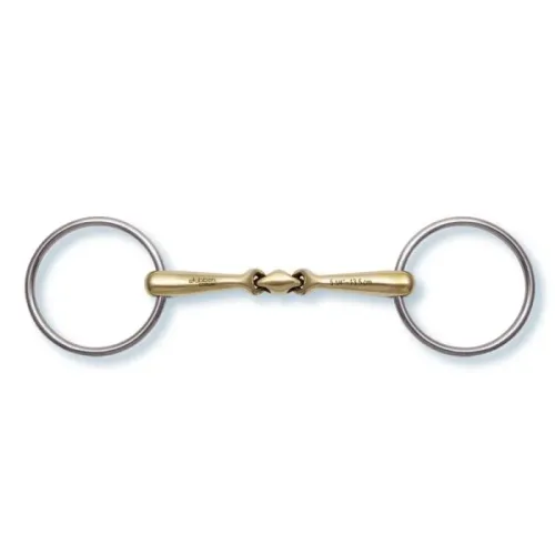 Stübben Quick Contact Wassertrense gebrochen Level 3 Sweet Copper Stärke: 16 mm, Gebisslängegrösse: 12.5 cm