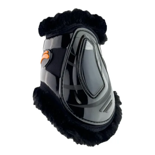 eQuick Streichkappen eAIRSHOCK LEGEND ELASTIC FLUFFY - Schwarz -  Grösse: L, Farbe: Schwarz