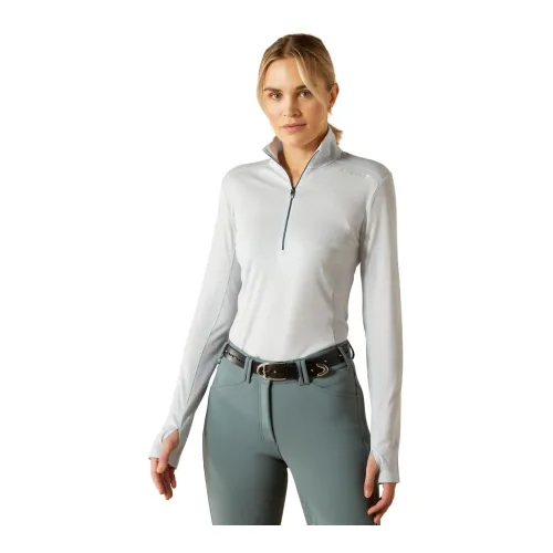Ariat Cheviot 1/4 Zip Baselayer - Skyway -  Farbe: Skyway, Grösse: L