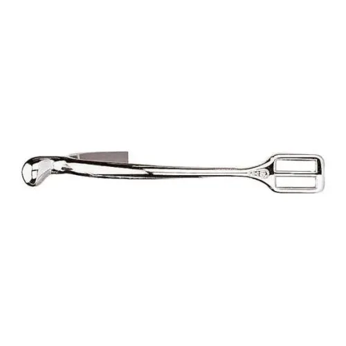 Sprenger Sporen mit Perlon-Sporenriemen - Silber -