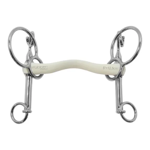 Stübben Fine Line Flex Swales Baby-Pelham / 16 mm Gebisslängegrösse: 11.5 cm