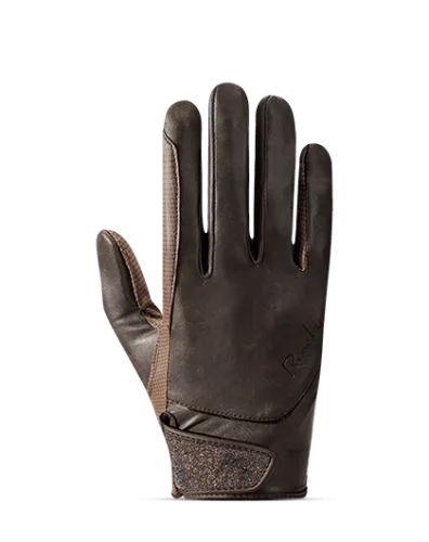 Roeckl Reithandschuh Lusita - mocha antique -  Grösse Handschuhe: 7.5