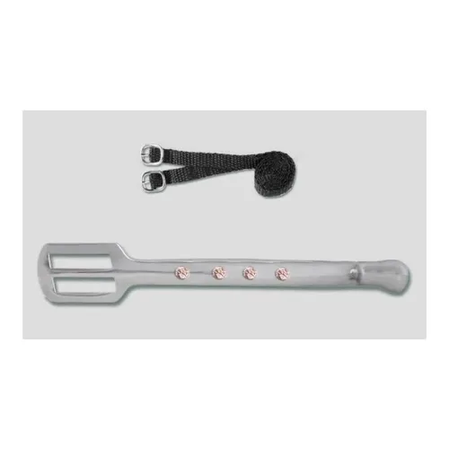Waldhausen Sporen-Set Crystal Damen - rosé - Pink -  Länge: 20 mm