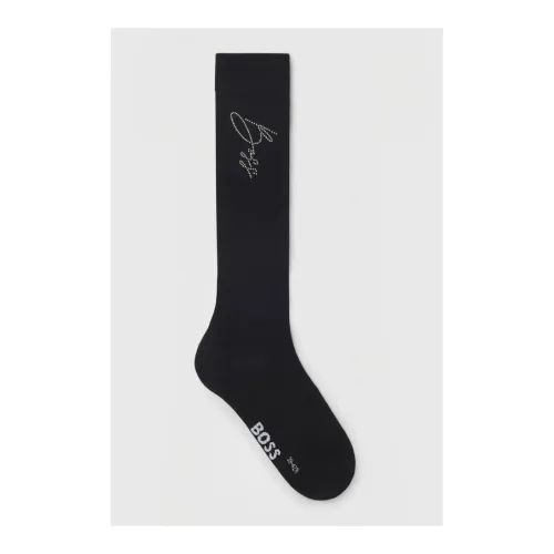 BOSS Equestrian Reitsocken Sally Crystal Logo - Black -  Grösse: 35/38