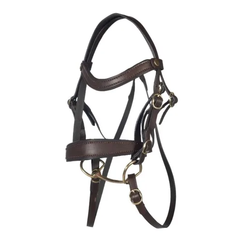 HKM Trense Hobby Horsing Basic - Braun -  Grösse: One Size, Farbe: Braun