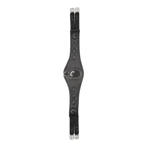 Waldhausen Ledersattelgurt Comfort - Schwarz -  Farbe: Schwarz, Länge: 125 cm