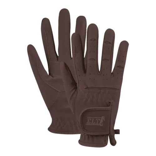 Elt Reithandschuh Vielseitige - Braun -  Farbe: Braun, Grösse Pferdedecken: S