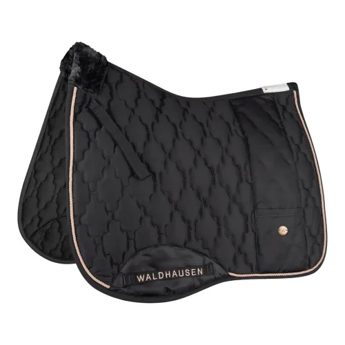 Waldhausen Schabracke Modern Rosé - Schwarz/Roségold Old -  Grösse Schabracken: DR