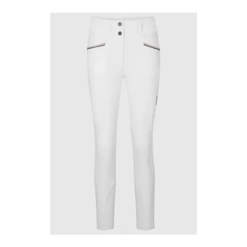 BOSS Equestrian Reithose Hailey Vollbesatz Damen - White -  Farbe: White, Grösse Bekleidung Damen: S