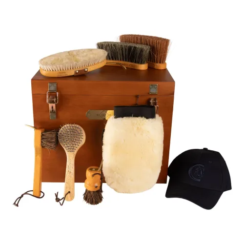 Grooming Deluxe Tack Box Set - Braun -