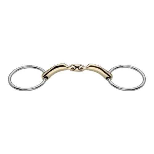 Sprenger Wassertrense doppelt gebrochen Novocontact 14mm / Ring 70mm Gebisslängegrösse: 14.5 cm