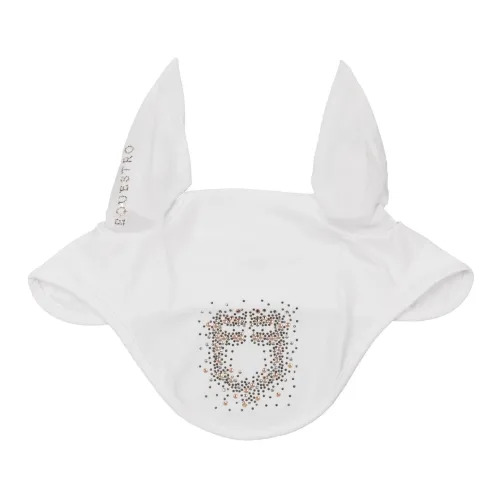 Equestro Ohrengarn Crystal - Weiss -  Grösse: Full, Farbe: Weiss