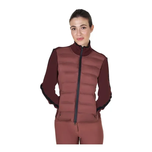 Equestro Hybridjacke Damen - Marron -  Grösse: M, Farbe: Marron