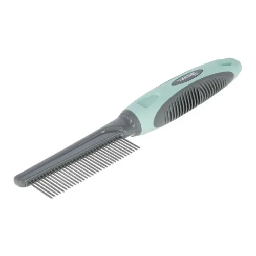 Kerbl Pet Fellkamm - Mint/Grau -  Grösse: fein/grob