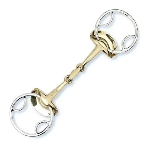 Stübben Golden Wings 4in1 Trense doppelt gebrochen Gebisslängegrösse: 12.5 cm