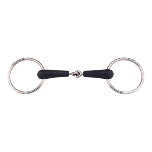 Sprenger Wassertrense Edelstahl gummiert einf. gebr. 18mm Gebisslängegrösse: 14.5 cm